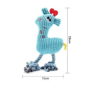 Cute Fawn Natural Puppy Chew Toys Accessories for Teething