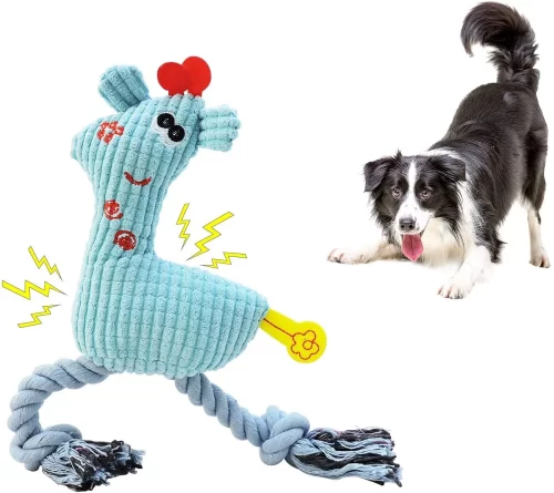 Cute Fawn Natural Puppy Chew Toys Accessories for Teething - Image 2